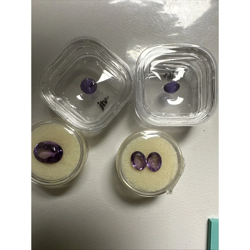 JTV Jewelry Television Purple Loose‎ Gemstones Sri Lanka Faceted Lot